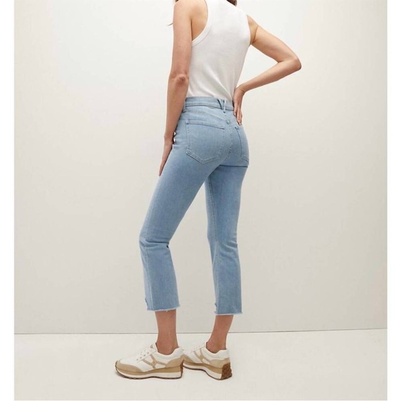 VERONICA BEARD carly high rise kick flare jeans in bail out wash - Picture 3 of 11